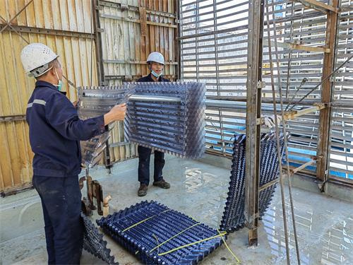 玻璃鋼冷卻塔中水和空氣的熱交換方式